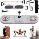 Versatile Push Up Board with Resistance Ropes, Complete Home Fitness Equipment for Core Strengthening, Professional Exercise System for Fat Burning, Perfect for Both Men & Women