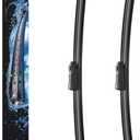 Bosch Wiper Blade Aerotwin A102S, Length: 650mm/475mm Set of Front Wiper Blades - Only for Left-Hand Drive (EU)