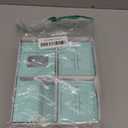 SXFSE Dollhouse Decoration Accessories, 1:12 Dollhouse Miniature 4 Pcs Wooden Kitchen Stove Sink Cabinet Set