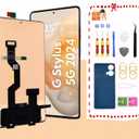 Original OLED for Motorola Moto G Stylus 5G 2024 LCD Screen Replacement for Moto G Stylus 5G 2024 Touch Digitizer Assembly Display Screen XT2419-1with Toolkits All Version (No Frame)