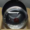 Kseroo 13-Inch Carbon Steel Wok Pan with Lid: Professional Woks & Stir-Fry Pans Nonstick with Steamer, Large Deep Flat Bottom Cookware, Works on All Cooktops, Stay-Cool Handle, Ideal Kitchen Gift