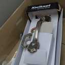 Kwikset 687BW LIP 15 RCAL RCS 96870-094 Belleview Single Cylinder Exterior Only Handle Set, Satin Nickel