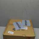 Modern Black Ceiling Light Fixture, 12" Clear Glass Flush Mount Chandeliers, Semi Flush Mount Ceiling Light Fixture Suitable for Living Room Hallway Kitchen Bedroom