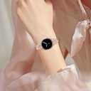 Bling Band Compatible for Samsung Galaxy Watch 8 40mm 44mm/8 Classic 46mm Bands, Diamond Butterfly Metal Bracelet Rhinestone Strap for Galaxy Watch 8/8 Classic