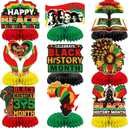 2 x Black History Centerpieces Black History Month Decorations Black History Decorations Black History Month Table Decorations Black History Month Centerpieces for Black History Month Party Supplies