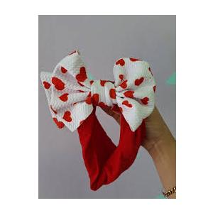 Bows Baby Girl Red 3 Pcs