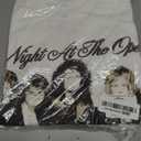 Queen Unisex Adult Offical Merch Night at The Opera T-Shirt (Medium)