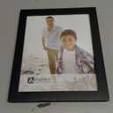Malden International Designs 8x10 Black Linear Picture Frame