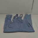 luvamia Women's Casual Stretch Adjustable Denim Bib Overalls Jeans Pants Jumpsuits, M