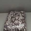 BLOOMHAVEN Quilt Set King Size, Italian Plum Floral Quilt Sets, Reversible Bedspread Lightweight and Breathable for All Seasons, Soft Quilted Bedspread with 2 Pillow Shams