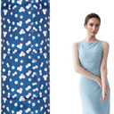 92 x 20 Inch Flower Oxford Cloth Jumbo Rug Storage Bag, Dustproof Carpet Protection Bags, Rolled Rugs Drawstring Carpet Pouch for Indoor Outdoor Carpet Storage Packing