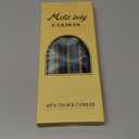 10 inch Gradual Spiral Color Taper Candles Set of 4 Pack Tapered Candle, Tall Candlesticks, for Dinner Party Wedding, Holiday Spring, Home Decor, Kitchen Decor (4, Green Series, 10inch)