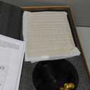 KENES Brushed Gold Tub and Shower Trim Kit, Square Tub Shower Faucet Set Complete with 10-Inch Rainfall Shower Head and Tub Spout, KE-6024A-4 (Shower Valve Included)