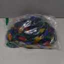 C9 Christmas Lights Outdoor, 82 FT 100 LED Connectable C9 String Lights with 8 Modes and Timer Extendable Xmas Tree Patio Roofline Garden Yard Holiday Party Indoor Outdoor Decoration, Multicolor