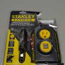 STANLEY FATMAX PCI140 140W Power Inverter: 12V DC to 120V AC Power Outlet with Dual USB Ports
