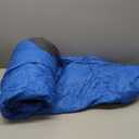 MalloMe Sleeping Bags for Adults Cold Weather & Warm - Backpacking Camping Sleeping Bag for Kids 10-12, Girls, Boys - Lightweight Compact Camping Essentials Gear Accessories Hiking Sleep Must Haves (50-80F Everyday 3 Season - Blue)