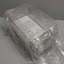 2 Set, 2 Tier Clear Organizer with Dividers for Cabinet, Shlef, Counter - MultiUse Slide-Out Storage Container - Kitchen, Pantry, Medicine Cupboard Bins, Bathroom, Vanity Makeup, Under Sink Organizing