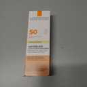 La Roche-Posay Anthelios Sunscreen SPF 50, Ultra-Light Fluid Broad Spectrum SPF 50, Face Sunscreen with Titanium Dioxide Mineral, Lightweight & Fast-Absorbing, Oil-Free, Matte Finish (Tinted)