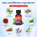 Multi-Purpose Nail Repair, Nail Solution with Tea Tree Oil for Discolored and Damaged NailsPlant Drops for Nails CareDiscolored and Damaged Nails (1PCS) (1 Fl Oz (Pack of 1))