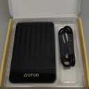 Portable External Hard Drive Storage Expansion Mobile HDD USB 3.0 USB-C for PC, Mac, Desktop, Laptop, PS4, Xbox One X/S, Xbox 360, Office & Game (Black, 1TB)