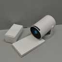 Mini Portable Projector with 4K Support, Bluetooth 5.4 WIFI6, 5watt Sound Base Speaker, 160 ANSI, Android 11, 210 Rotation , Auto Keystone Correction Video Projector HY300 ULTRA