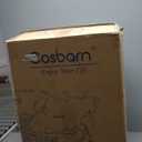 Luggage Sets 5 Piece Suitcases with Wheels, Suitcase Set ABS Hard Case Luggage with TSA Lock Spinner Wheels Durable Travel Luggage (Black)