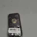 TopPerfekt Compatible with iPhone 14 Pro Wallet Case with Card Holder, 360 Rotation Finger Ring Holder Kickstand Protective RFID Blocking PU Leather Pattern Double Buttons 6.1" Black Leopard