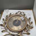 Decorative Vintage Wall Clocks 17" Silent Retro Rustic Battery Operated, Medium