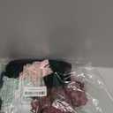 Sexy Underwear Panties for Women Cheeky V Waist Lace Boyshorts Lingerie Plus Size Underwear Gift Wife Women 5 Pack (3X-Large, 5 Pack-sky Blue*1 White*1 Baby Pink*1 Maroon*1 Black*1)