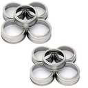 Mason Jar Replacement Rings or Tops Durable & Rustproof Tinplate Metal Bands/Rings for Mason Jar, Jar, Canning Jars,Storage (Set of 10 wide mouth)