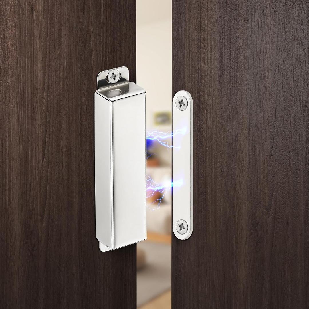 6 pack heavy duty magnetic door catch 90lb full force stainless steel anti rust ideals for screen pantry doors
