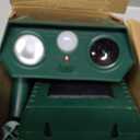 2025 Solar Ultrasonic Racoon Fortress Pro, Animal Repeller Deer Cat Repellent Devices Squirrel Rabbit Deterrent Outdoor with Motion Sensor&Flash Light to Scare Dog Skunk Out of Garden Yard (4Pack)