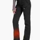 Moosehill Women's-Fleece-Lined-Hiking-Pants Snow-Ski-Water-Resistance-Softshell-Insulated for Winter , 16 Black