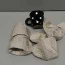 City to Cottage Ceramic Espresso Cups of 4, Small Expresso Shots Cups, Espresso Mugs, Demitasse Cups, Perfect for Espresso Machine and Coffee Maker, Handcrafted Black and White Polka Dot Espresso Cups