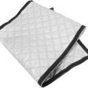 Outdoor Refrigerator Cover Insulated Fridge Cover Waterproof Appliance Protector for Refrigerators Freezers and Beverage Cabinets