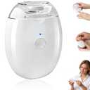 Universal Automatic Electric Nail Clipper & Trimmer,3-in-1 Rechargeable Fingernail Grinder with Built-in Light&3 Speeds,360 Silent Auto Toenail Cutter and Polishing Trimmer with Nail Scraps Storage