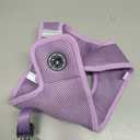 EcoBark Step in Dog Harness - Eco-Friendly Dog Harnesses for Small and Medium Breed Dogs - Reflective and Adjustable Body Halter Vest - Soft Mesh Toy Breed Harness (Lavender, XL)