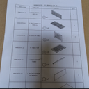 4PCS Patio Solid Wood Furniture Set Conversation Coffee Table W/White Cushion 53'' x 27'' x 34.5''