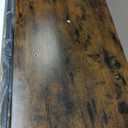 Rolanstar Computer Desk with Power Outlets & LED Light, 39 inch Home Office Desk with 3 Drawers and Storage Shelves, Writing Desk with Monitor Stand, Work Desk for Home Office,Rustic Brown