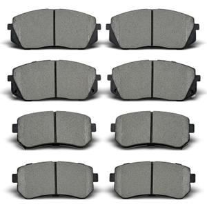 ALADICHE Ceramic Front Rear Brake Pads Compatible with 2011-2016 Hyundai Tucson Kia Sportage