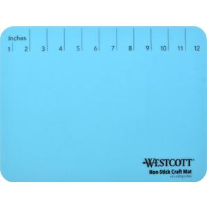 Westcott 16814 Projectmate Non-Stick Silicone Mat for Crafts, Glue Guns, Size 9 x 12 In