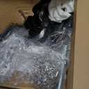 Modern Crystal Chandelier 20" Brown Round Pendant Light, 4-Tier Luxury Ceiling Light Fixture with Clear Prisms for Dining Room Living Room Foyer