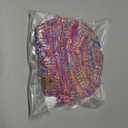 3 Pcs Kids Winter Hat Scarf Gloves Set Boys Girls Thick Warm Beanie Hat Knitted Neck Warmer Fleece Lined Gloves (2-6 Years, Purple Red Mix)