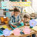 LCD Writing Tablet for Kids - 8.8 inch Toddler Travel Toys Doodle Board, Dinosaur Drawing Pad Toy for Kids 4 5 6 7 8 Year Old Boys Girls, Stocking Stuffers Birthday Party Gifts - Blue