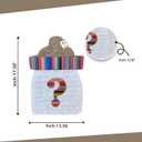 APINATA4U Gender Reveal Pinata Kit (17.5x13.5x3.5 Inch) - Baby Bottle Shape for Fiesta Theme - Complete with Stick and Mask - Cinco de Mayo Celebration Fun!