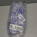 50Pack 1ml/cc Luer Lock Syringe without Needle, Plastic Syringe with Caps for Liquid, Sterile Individually Wrapped