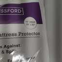 BLISSFORD Plastic Mattress Protector Zippered Twin XL, Waterproof Vinyl Mattress Cover, Heavy Duty Noiseless Mattress Encasement