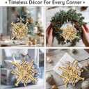 Trumpet Ornament 2025, Musical Christmas Decor, Wooden Ornaments for Christmas Decorations, Trumpet Ornaments Gifts for Players, Men, Teen Boys, Girls