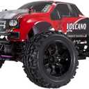 Redcat Racing Volcano EPX 1/10 Scale Electric RC Monster Truck 4WD RC Truck with 2.4GHz Radio, Waterproof Electronics, 19T Brushed 550 Motor, Battery & Charger, Red