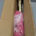 Metal Arch Stand and Cover Set,1 Fushia Spandex Fitted Backdrop with 1 Gold Wedding Arched Stand Frame for Parties Birthday Baby Shower Bridal Banquet Decoration (5FT)